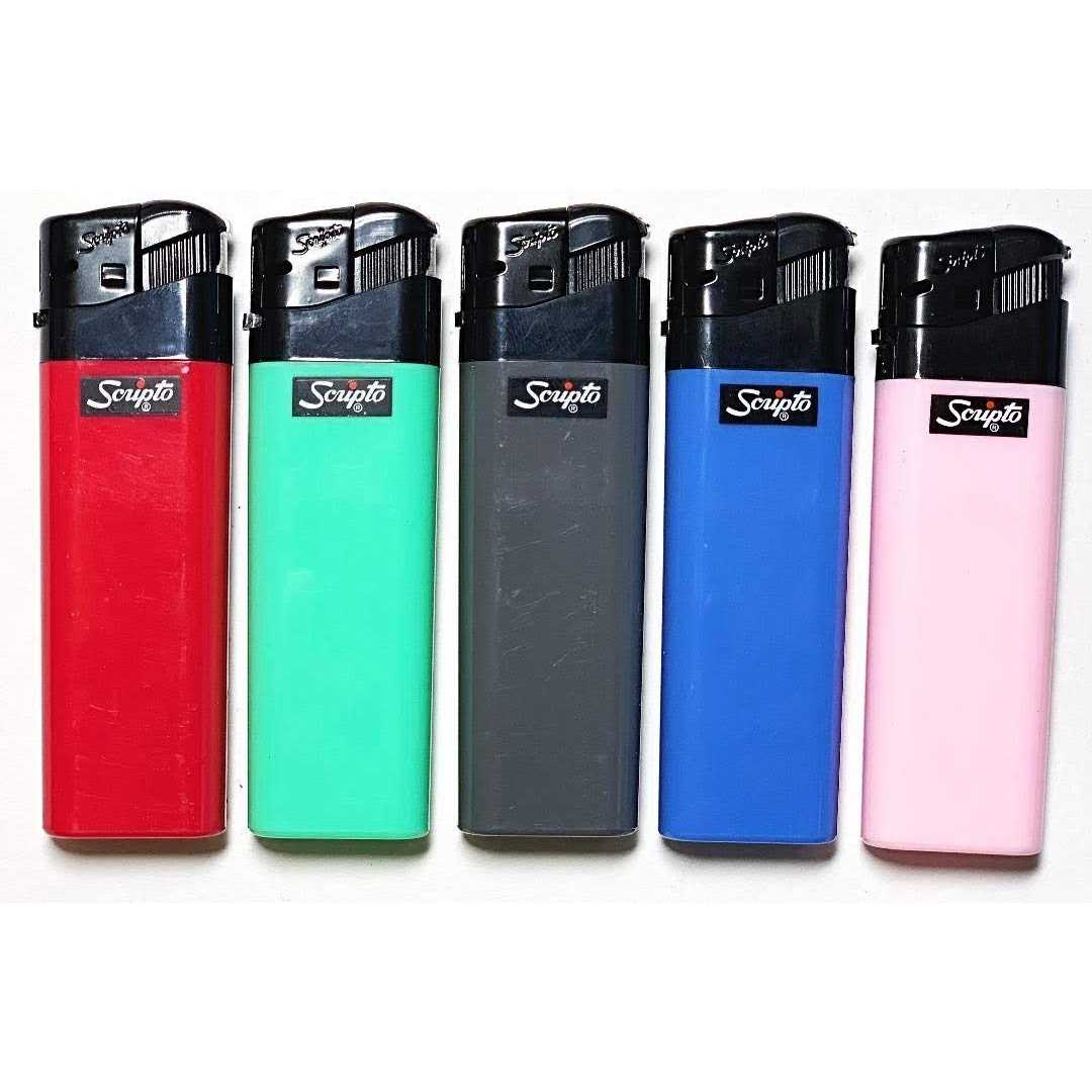 Scripto Electronic Lighters Full Size 5 Count - Image 2