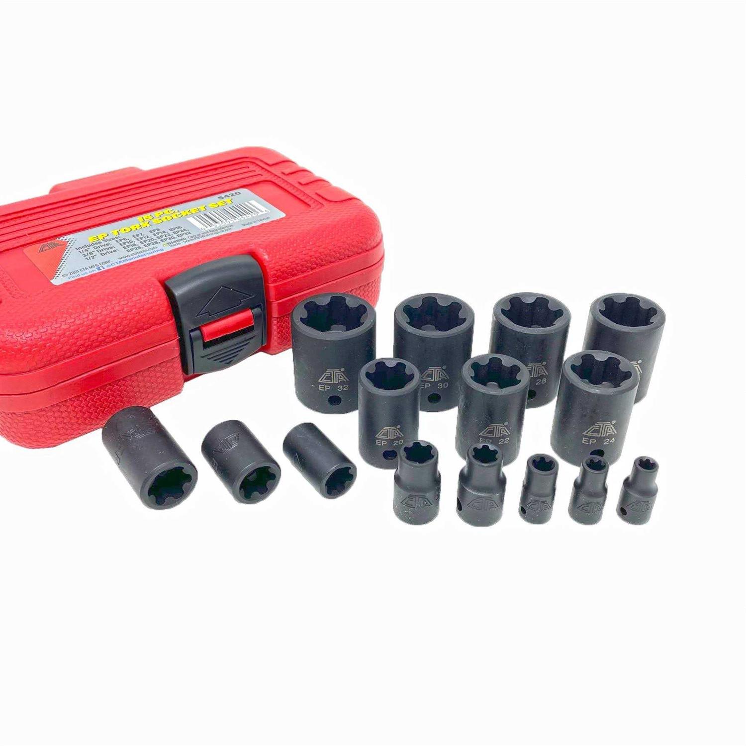 CTA 5420 15 Pc. EP Torx Plus Socket Set - Image 3