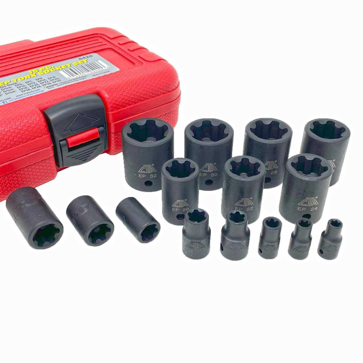 CTA 5420 15 Pc. EP Torx Plus Socket Set - Image 5