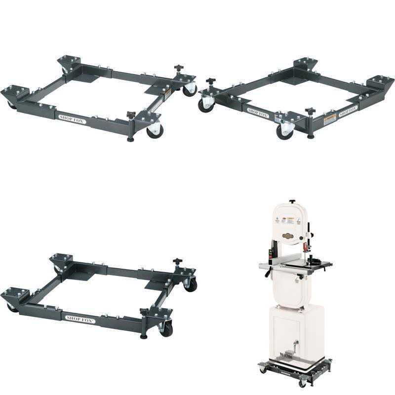 Shop Fox D2057A Adjustable Mobile Base - Image 5