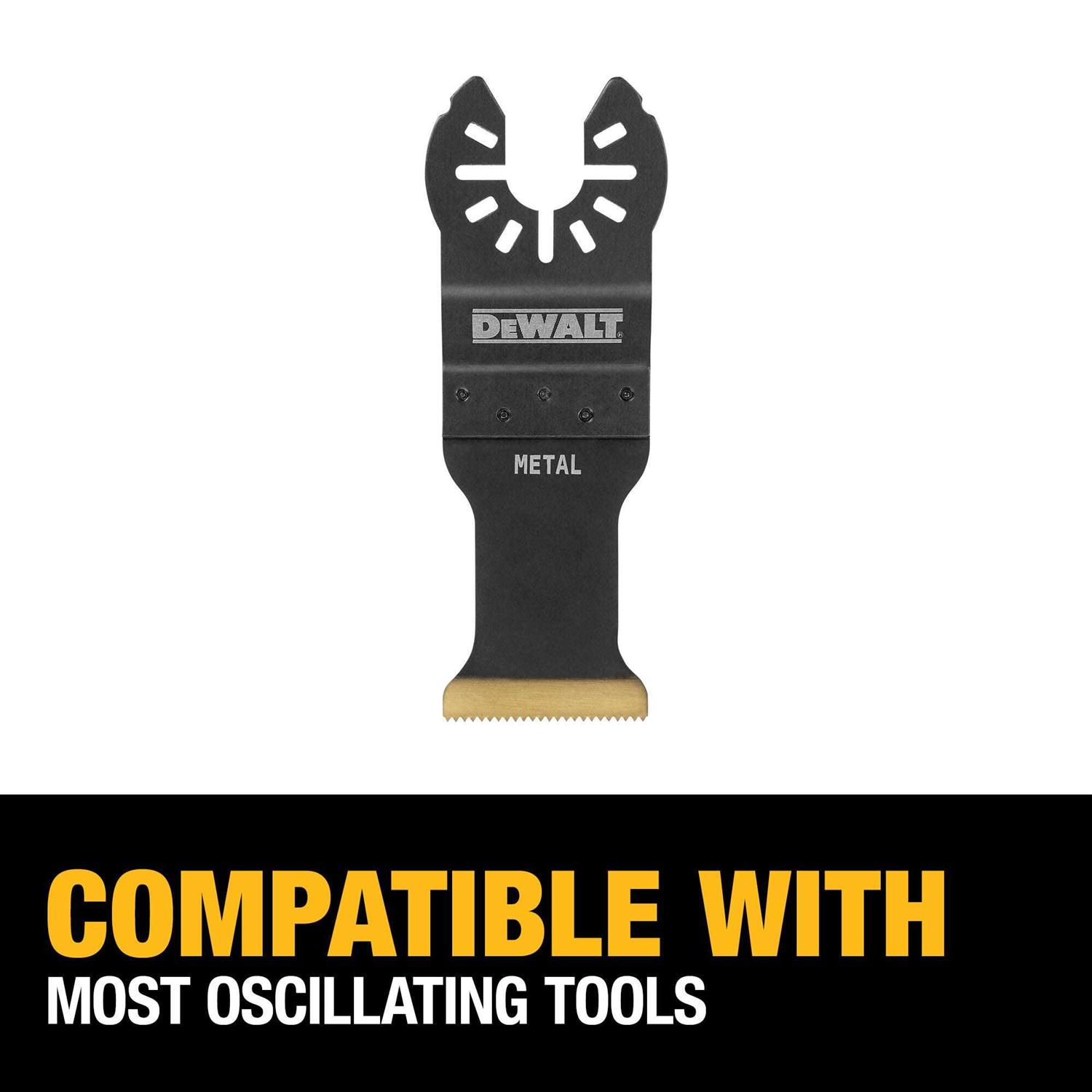 DEWALT DWA4209 Titanium Metal Oscillating Blade - Image 3