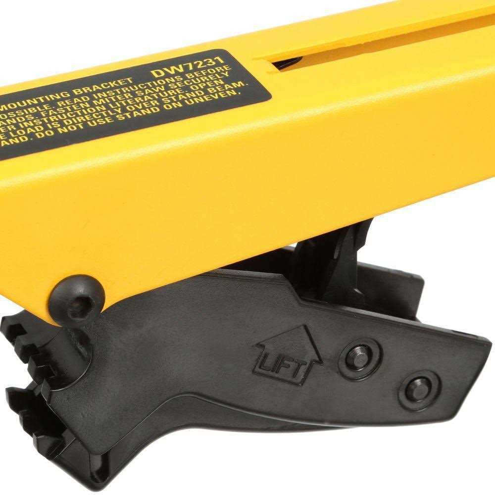 DEWALT Miter Saw Mounting Brackets DW7231 - Image 2