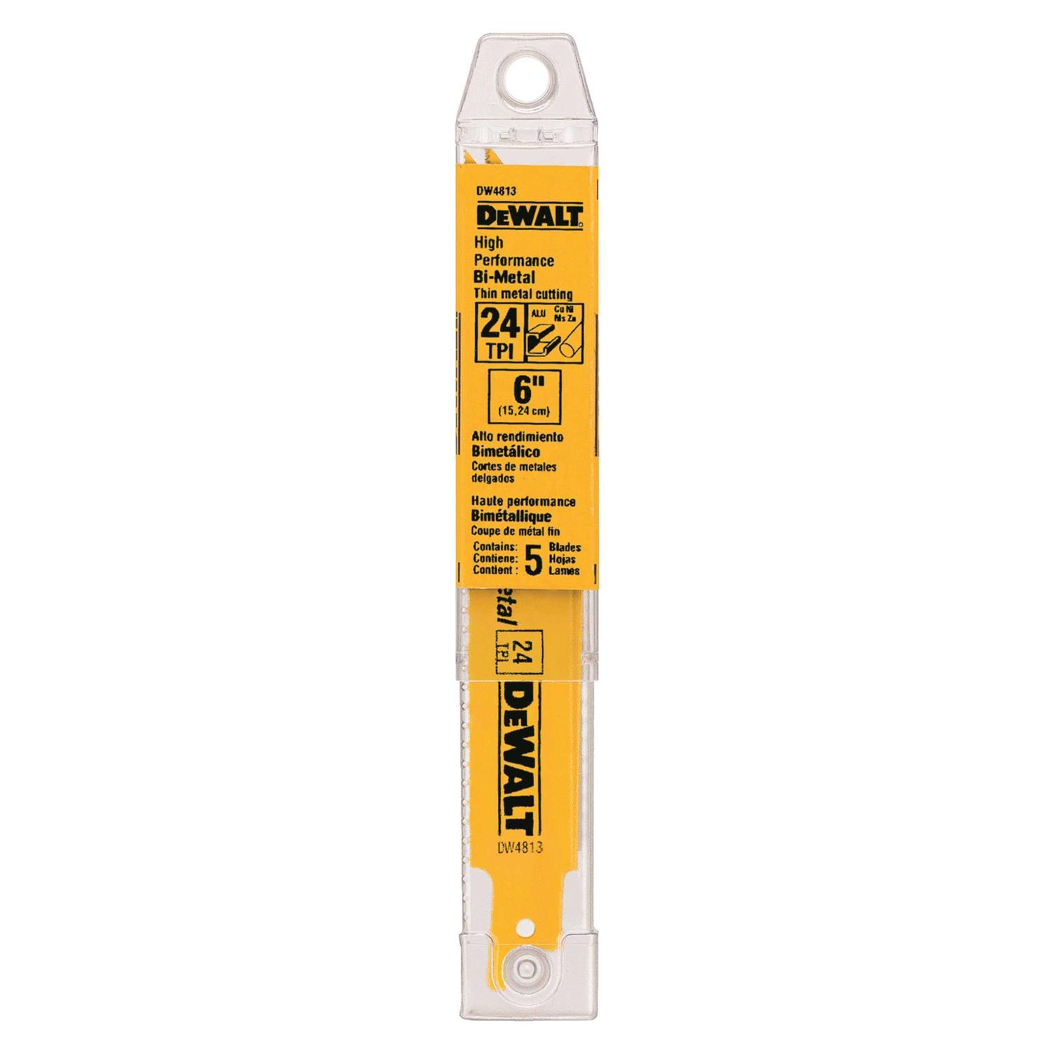Dewalt Metal Reciprocating Saw Blade DW4813 - Image 5