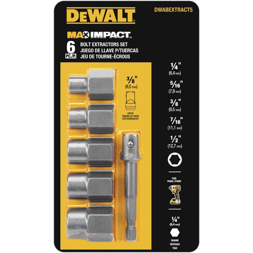 DeWalt MAX IMPACT Extractor Set - Image 5