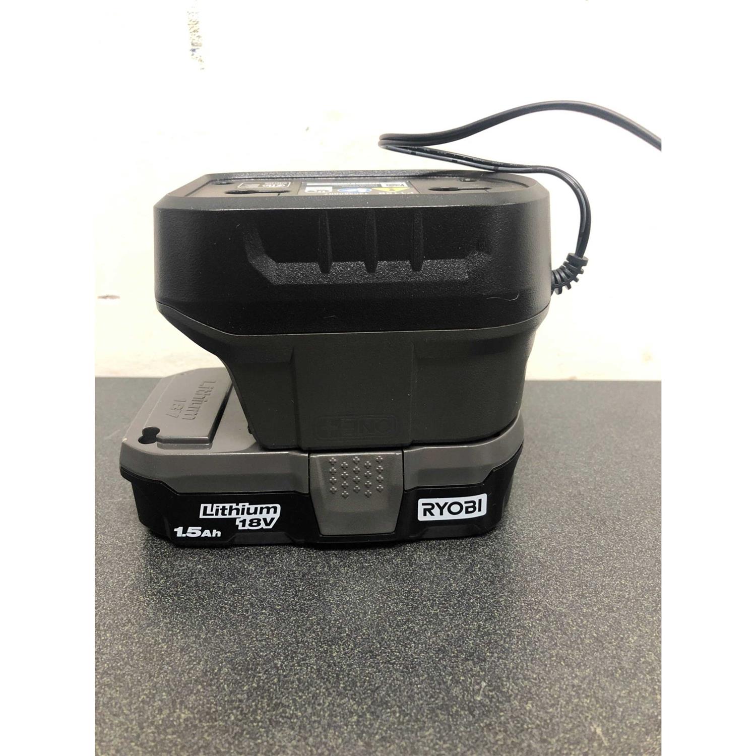 Ryobi P118B 18V Battery Charger and Ryobi P189 18V 1.5 Ah Battery Combo Pack - Image 4