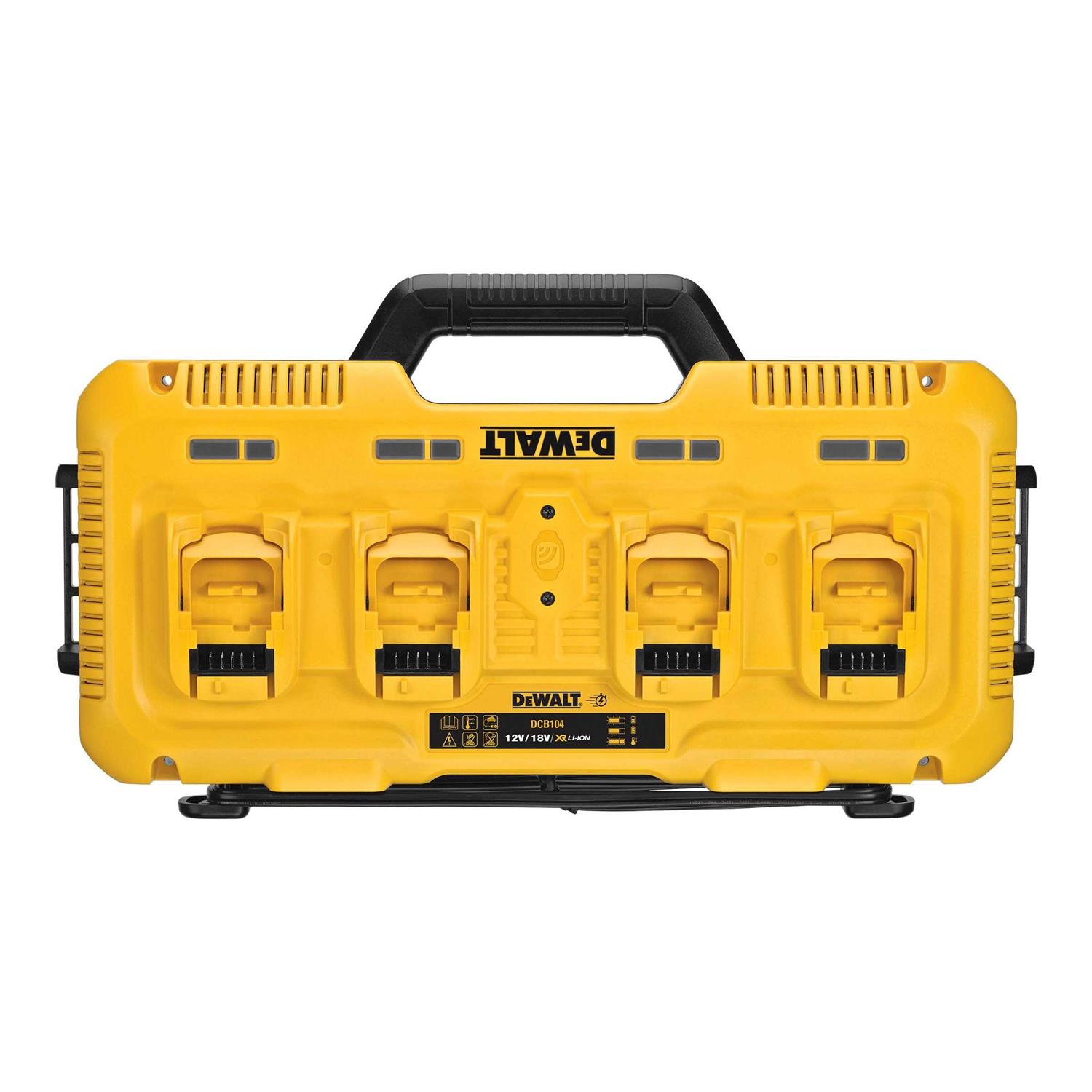 Dewalt 12-18v XR 8A 4 Port Fast Charger - Image 3