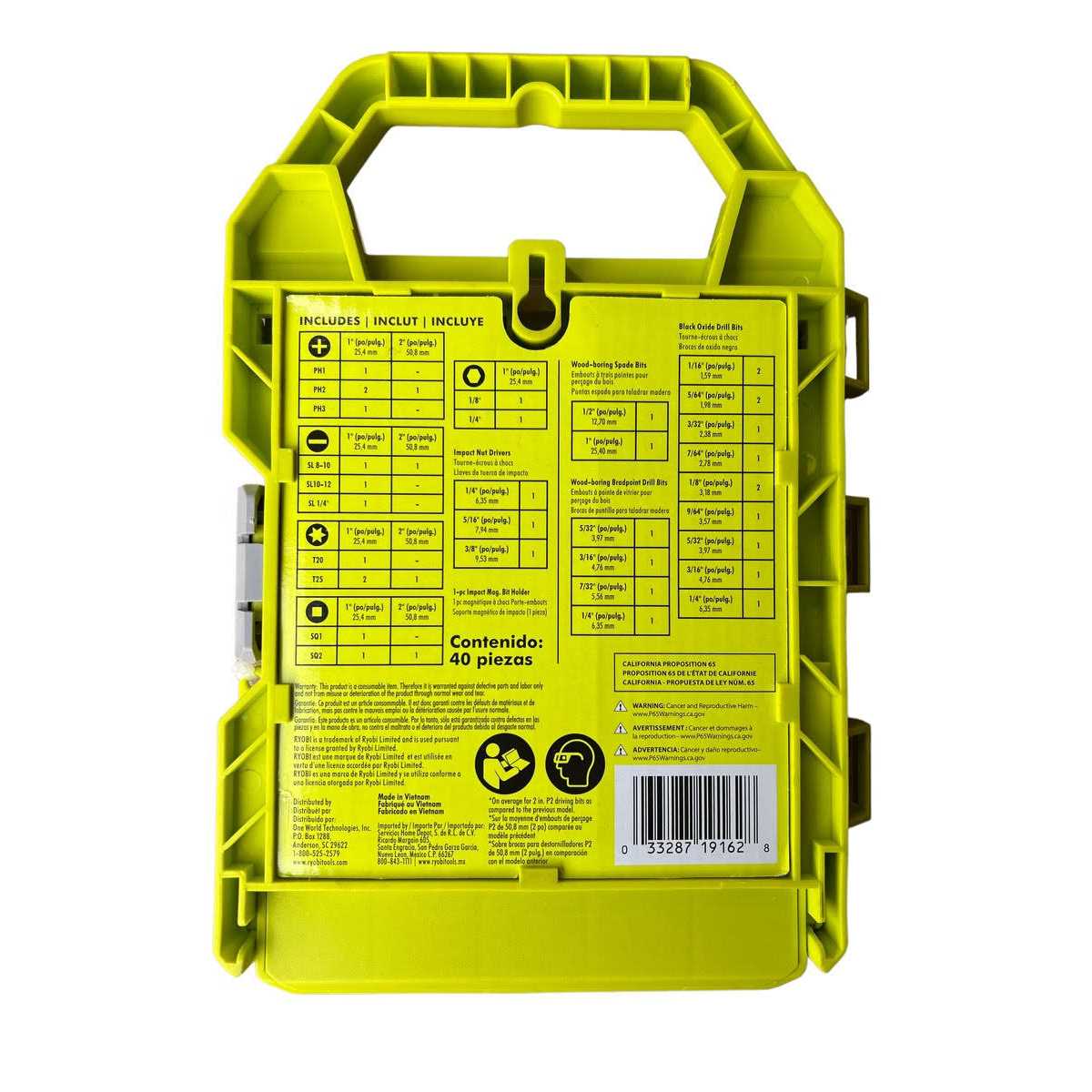 Ryobi A98401 Drill and Impact Drive Kit - Image 3