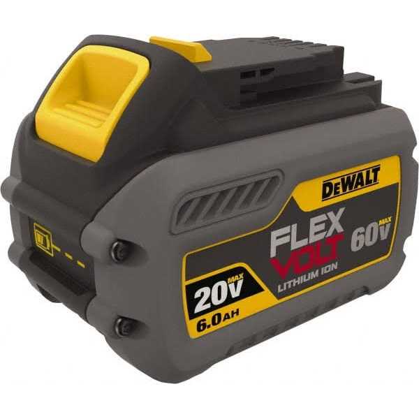 DeWalt FlexVolt Power Tool Battery 60V Lithium-ion 6 Ah