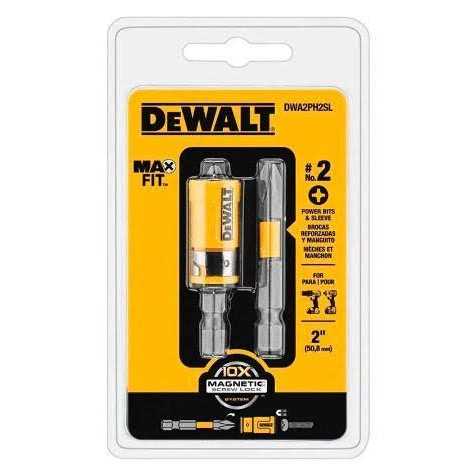 DeWalt DWA2PH2SL Maxfit Phillips Power Bit & Sleeve Set - Image 5