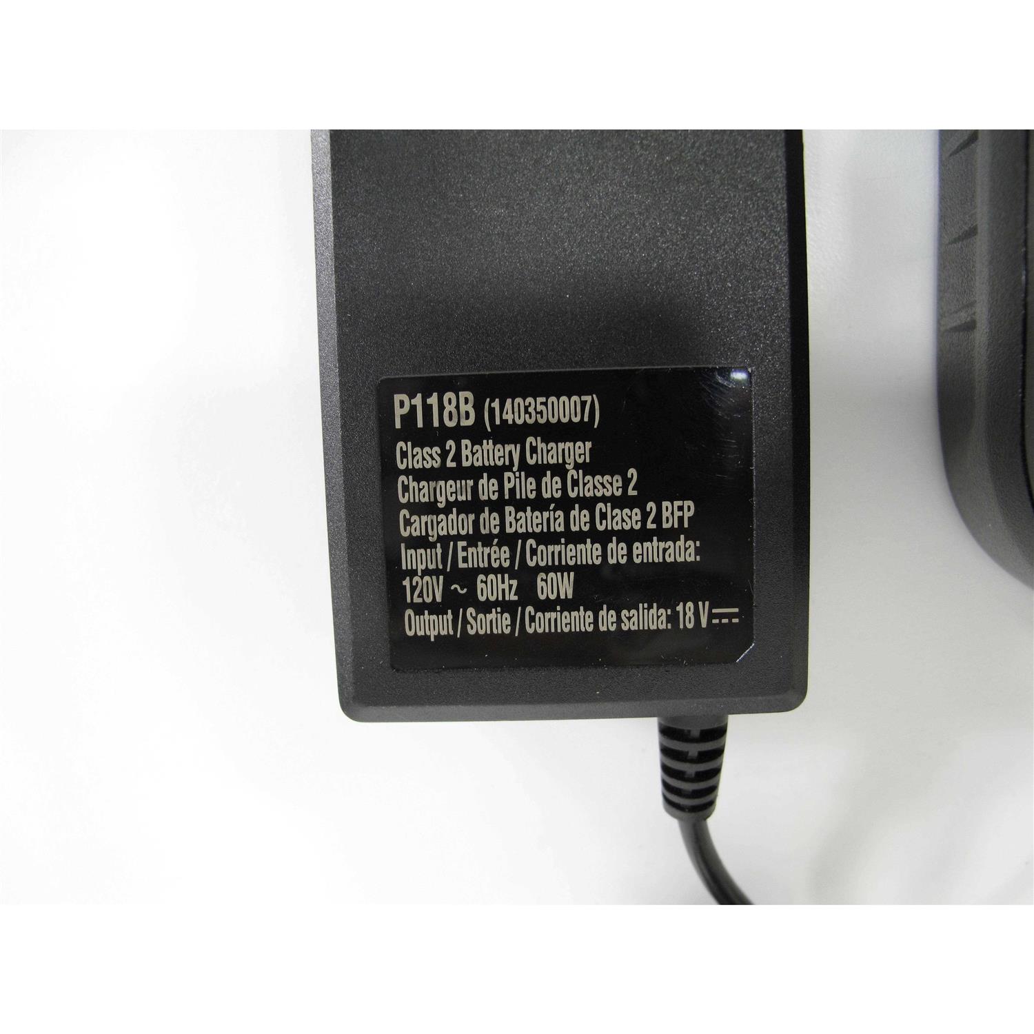Ryobi P118B 18V Battery Charger - Image 5