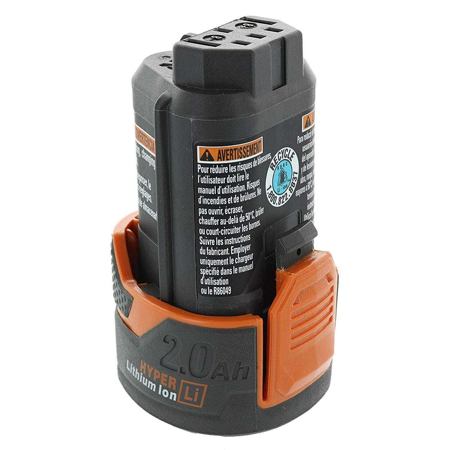 Ridgid 12-Volt 2 Amp Hour Hyper Lithium-Ion Battery