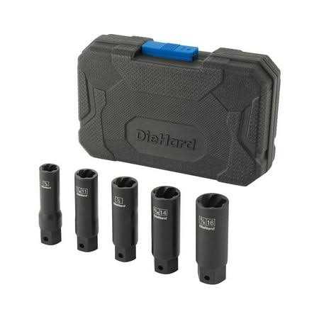 Diehard 3/8 Drive Bolt Extractor Set Deep Well