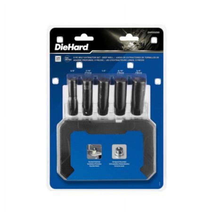 Diehard 3/8 Drive Bolt Extractor Set Deep Well - Image 3
