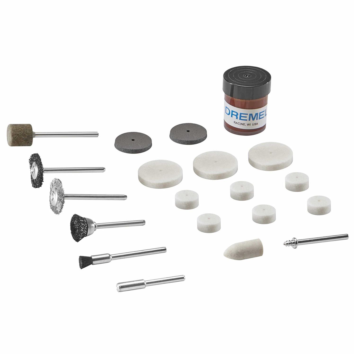 Dremel 726-01 20-Piece Cleaning/Polishing Accessory Micro Kit