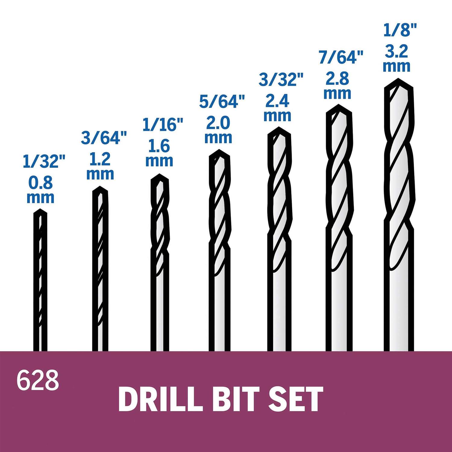Dremel 628-01 Drill Bit Set - Image 2