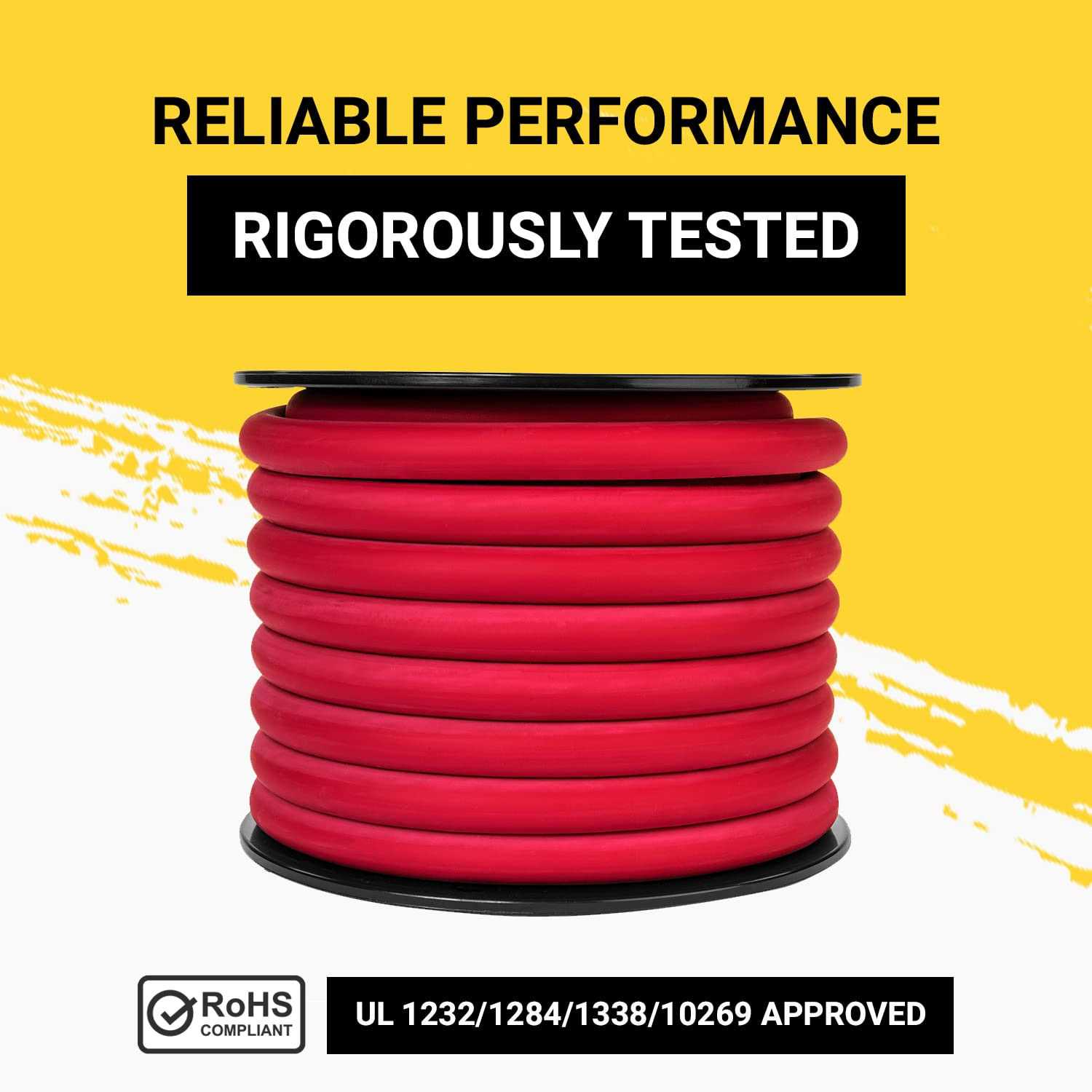 Spartan Power Welding Lead & Car Battery Cable Copper Wire DIY Bulk Car Battery Cable - Image 4