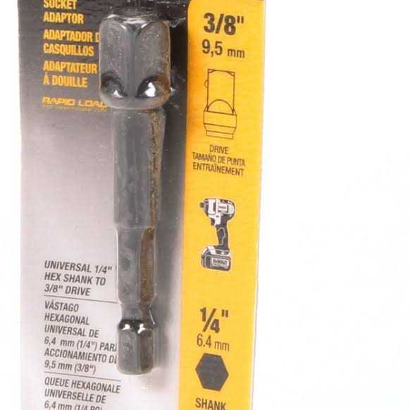 Dewalt Impact Ready Socket Adapter DW2542IR - Image 5