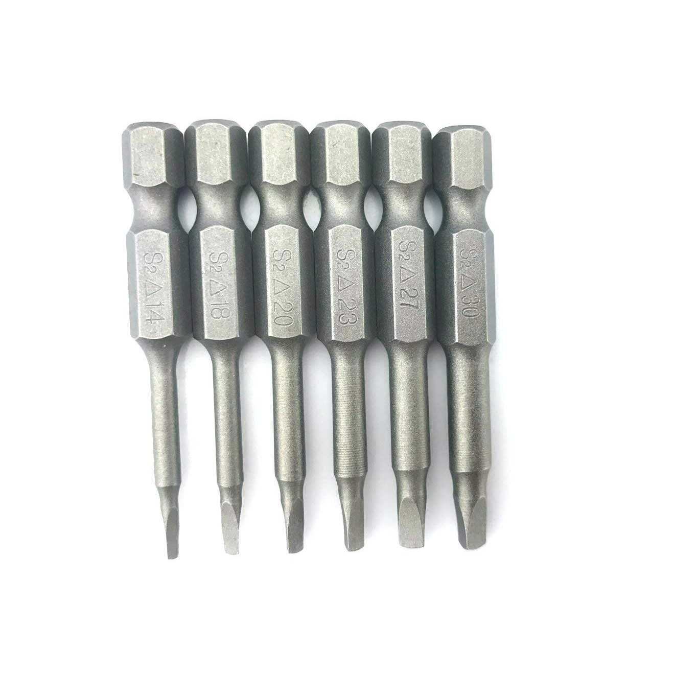 Silverhill Tools ABSTR6 6pc Triangle Head Bit Set TA14 - Image 3