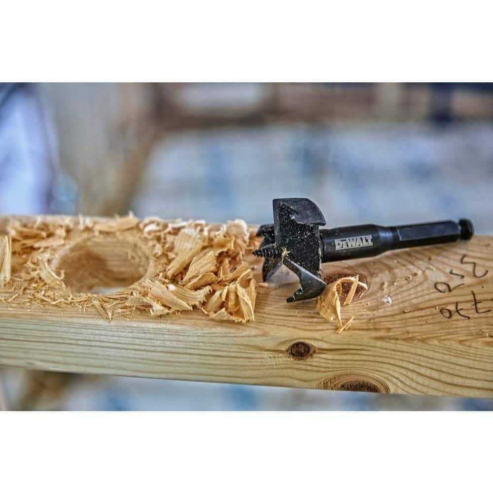 Dewalt DW1649 8-Piece Self Feed Bit Kit - Image 4