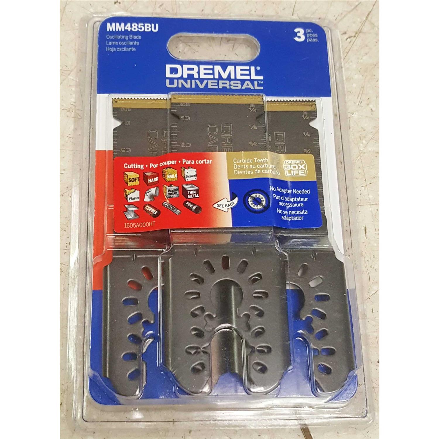 Dremel Universal Carbide Flush Cut Oscillating Blade MM485BU - Image 3