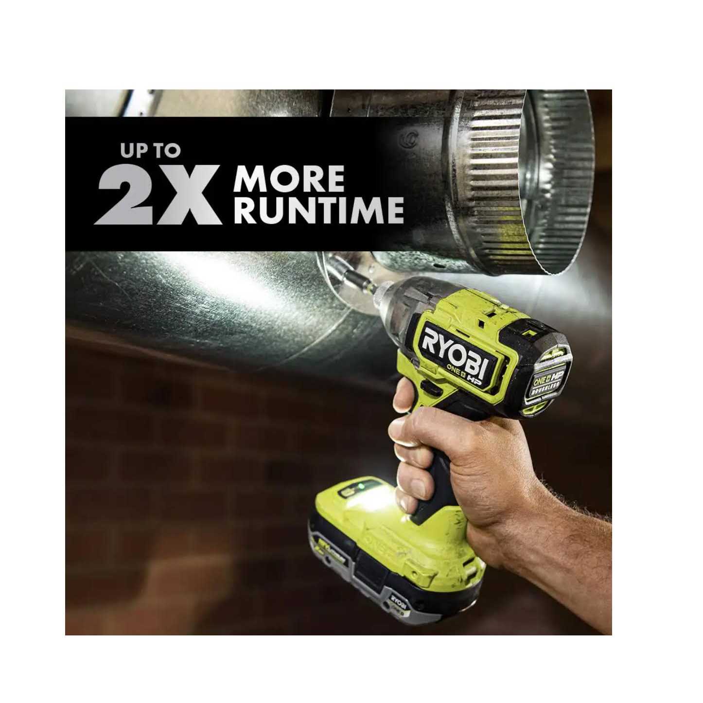 Ryobi ONE+ 18V High Performance Lithium-Ion 2.0 Ah Compact Battery PBP2003 - Image 3