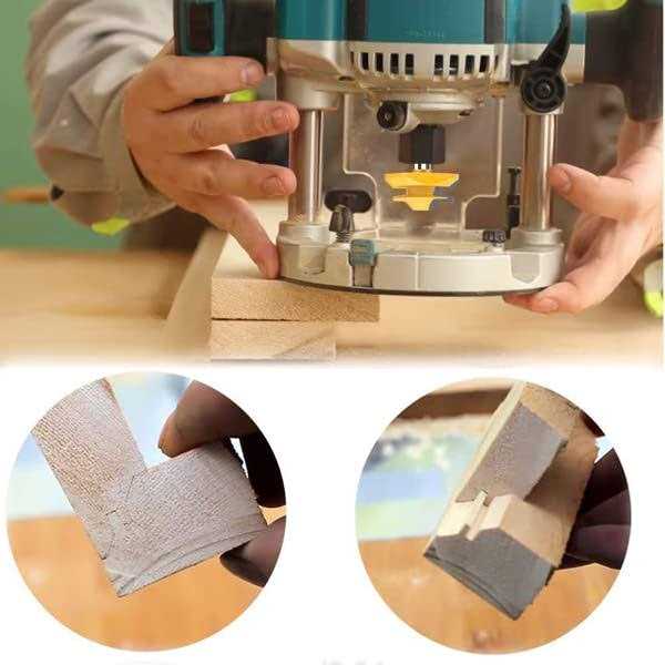 Sinoprotools Lock Miter 45 Degree Joint Router Bits - Image 3