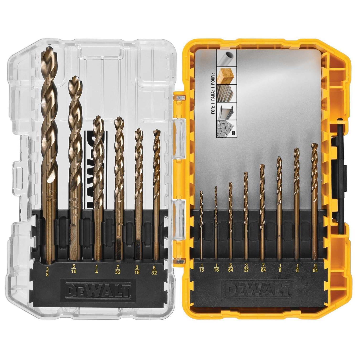 DeWalt Industrial Cobalt Drill Bit Set DWA1240