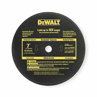 Dewalt 7 High Performance Diamond Masonry Blade DW4712 - Image 3