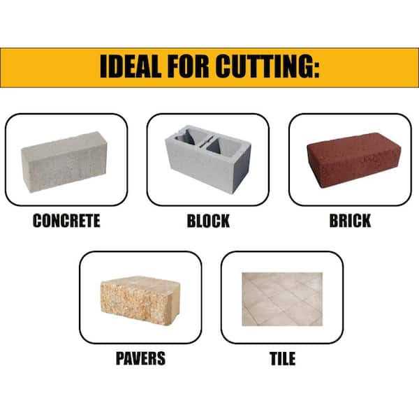 Dewalt 7 High Performance Diamond Masonry Blade DW4712 - Image 4