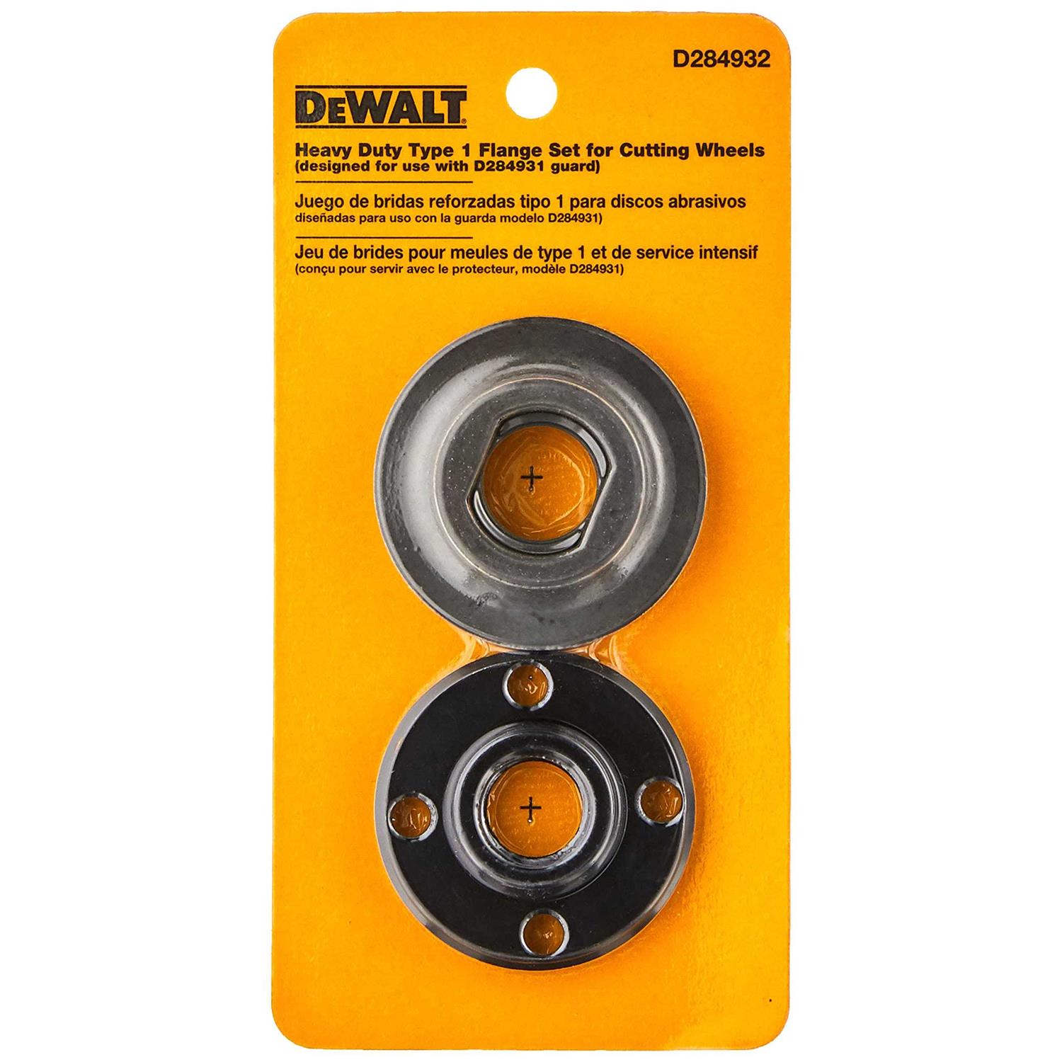 DeWalt Type 1 Flange Set D284932 - Image 2