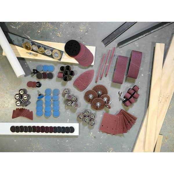 Ryobi 9-Piece 1/4 Sheet Sand Paper Assortment Set - Image 4