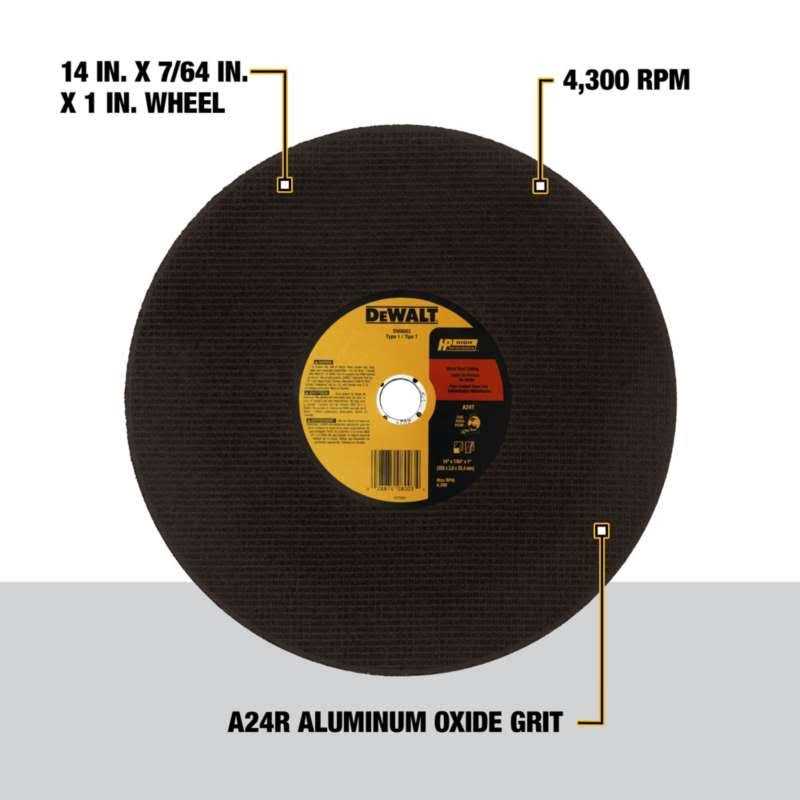 Dewalt DW8003 CutOff Wheel - Image 5