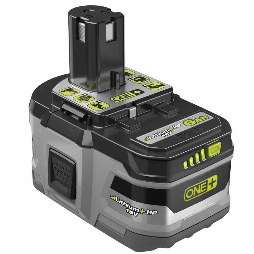 Ryobi P193 18-Volt ONE+ Lithium-Ion 6.0 Ah LITHIUM+ HP High Capacity Battery - Image 5