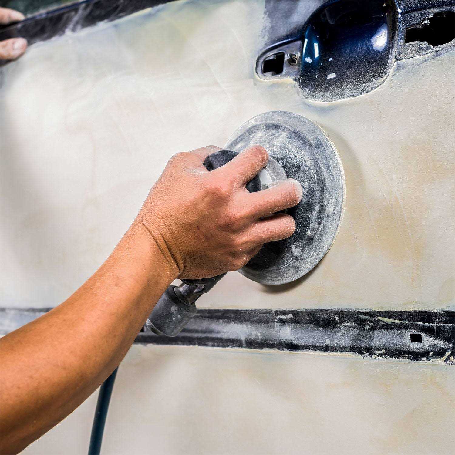 Dura-Gold Grit 8 Gold PSA Self Adhesive Stickyback Sanding Discs for DA Sanders - Image 3