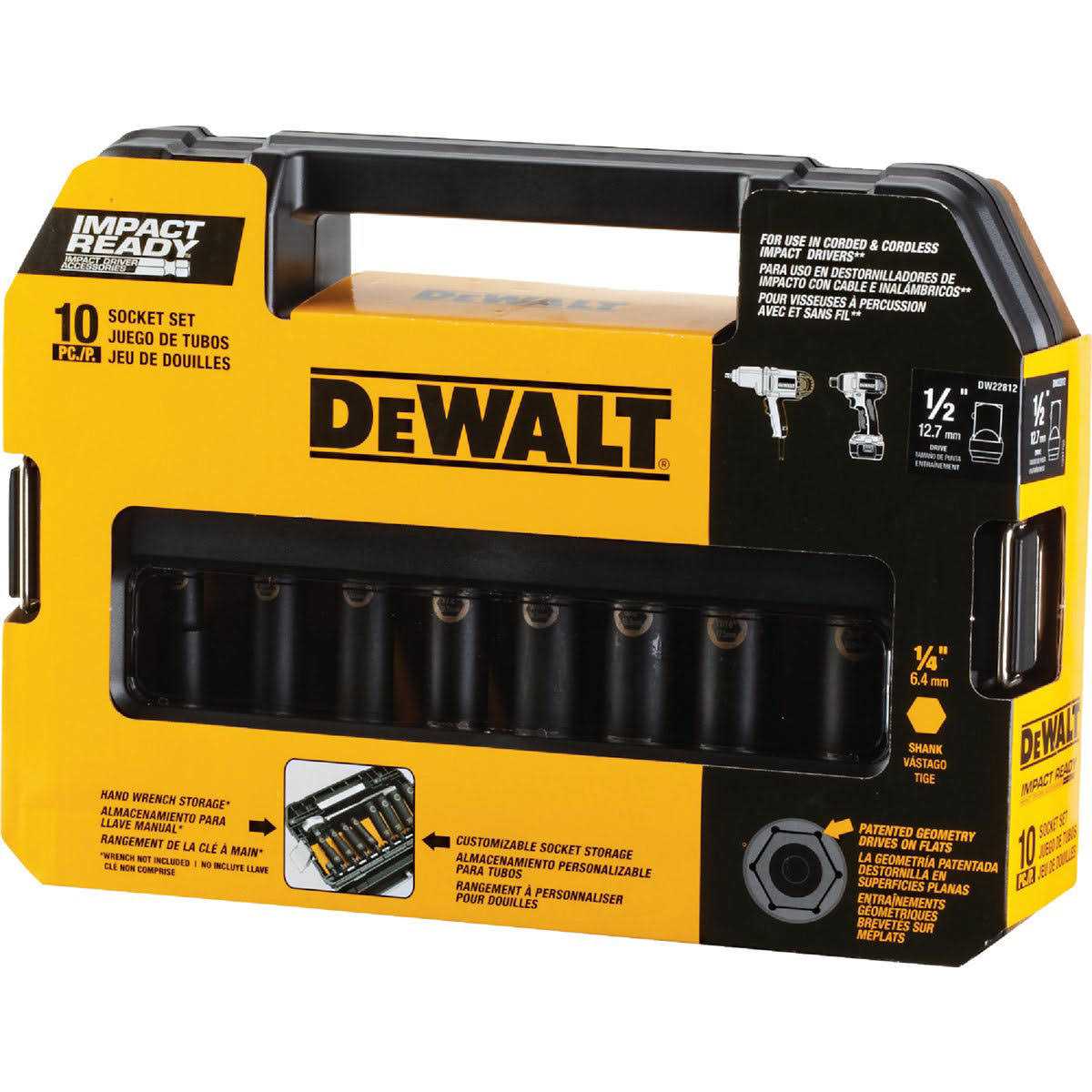 Dewalt Impact Ready Socket Set DW22812 - Image 4