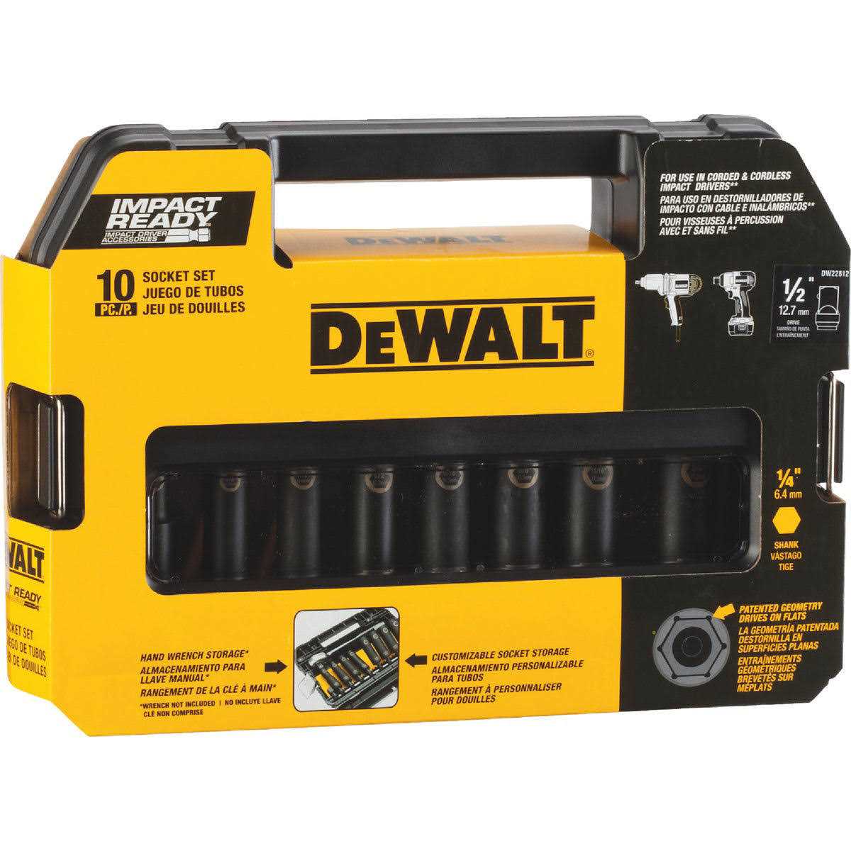 Dewalt Impact Ready Socket Set DW22812 - Image 5