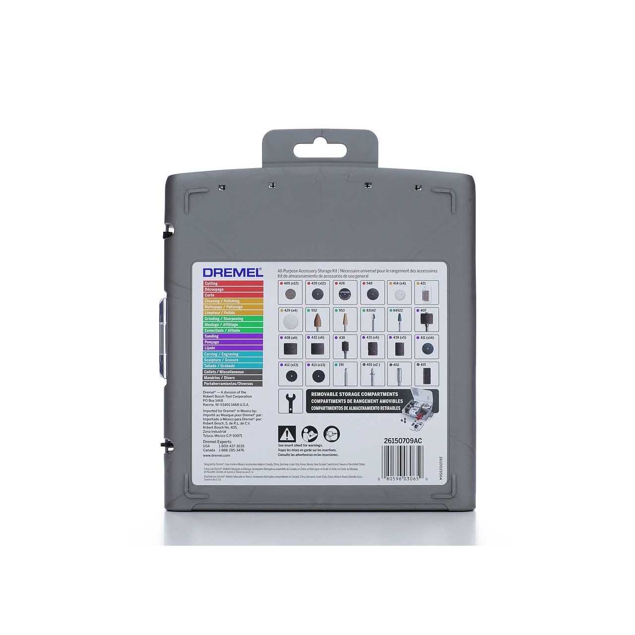 Dremel 110 Piece Accessory Kit 709-02 - Image 4