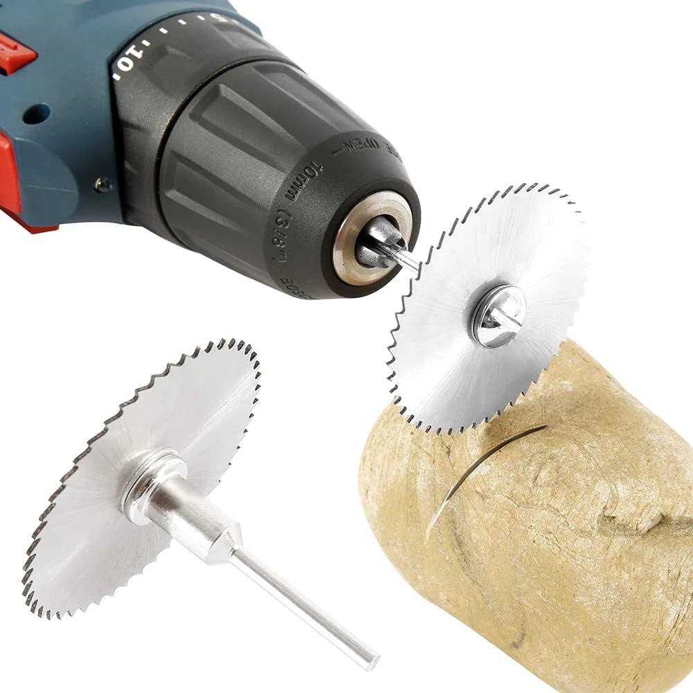 shengbenhao Cutting Wheel Set for Rotary Tool HSS Cutting Discs Circular Saw Blades for Wood Plastic Metal Cutting - Image 3