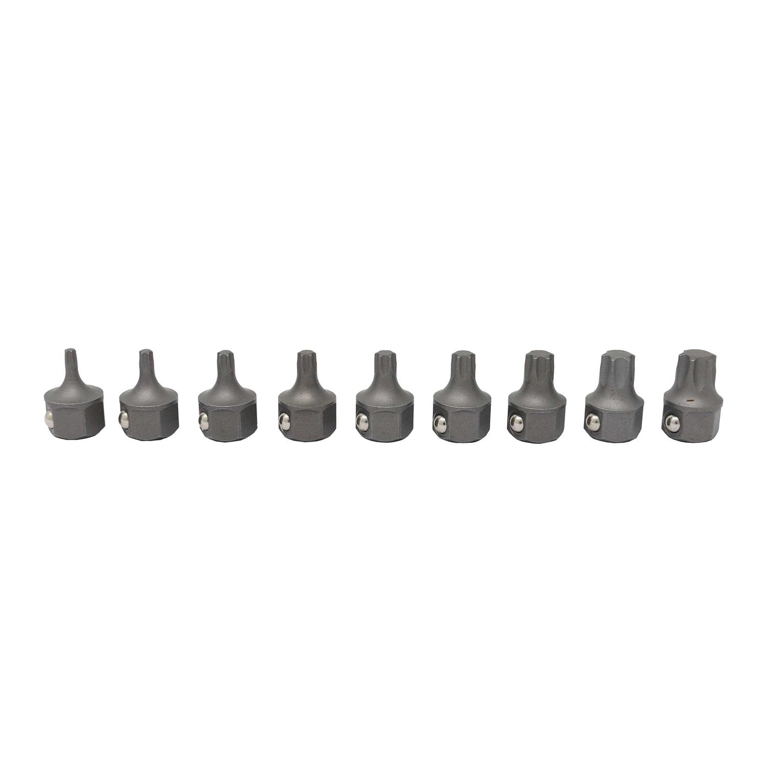 CTA Manufacturing 5058 9 Pc. Stubby Torx Bit Set - Image 3