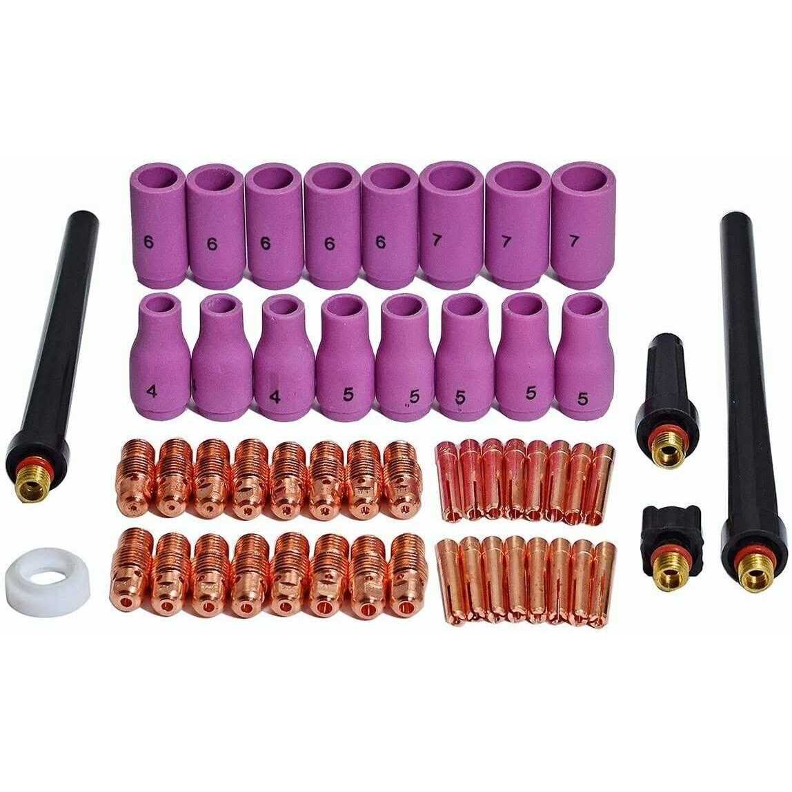 Riverweld TIG Jumbo Gas Lens Collet Bodies Large Diameter Fit SR WP 9 20 25 TIG Welding Torch - Image 4