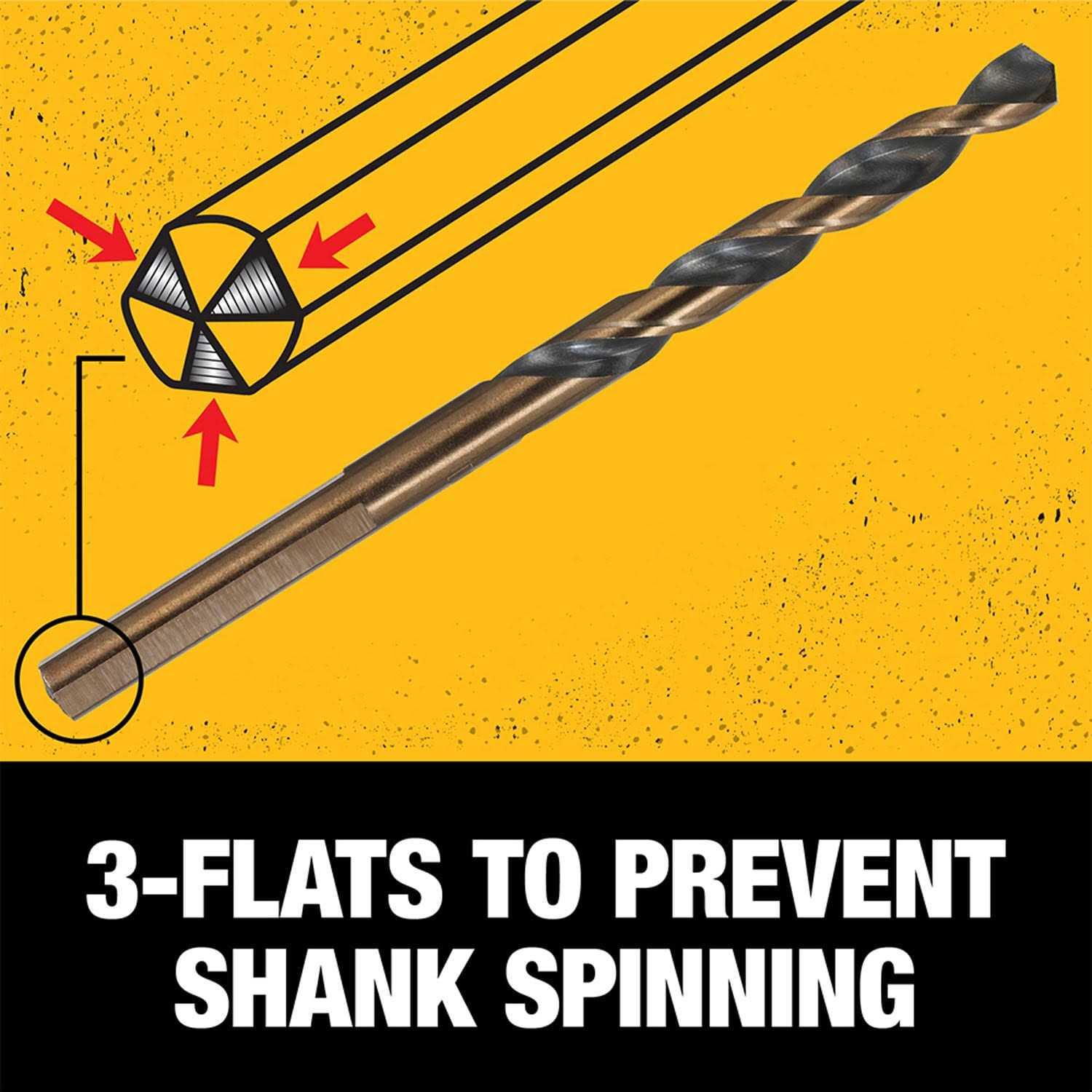 Dewalt DW1124 Black Oxide Drill Bit - Image 4