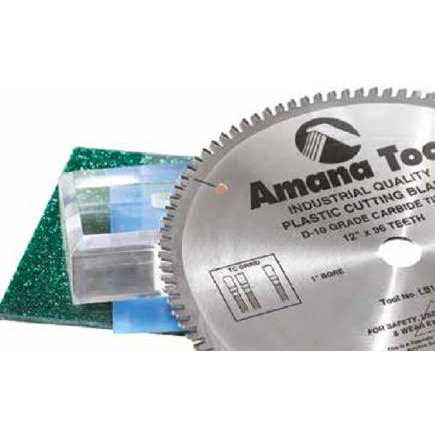 Amana LB10801-30 Carbide Tipped Non-Melt Plastic 10 inch Dia x 80T M-TCG - Image 4