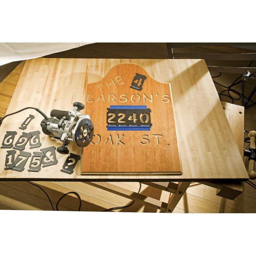 Rockler Interlock Signmaker's Template Kit - Image 3