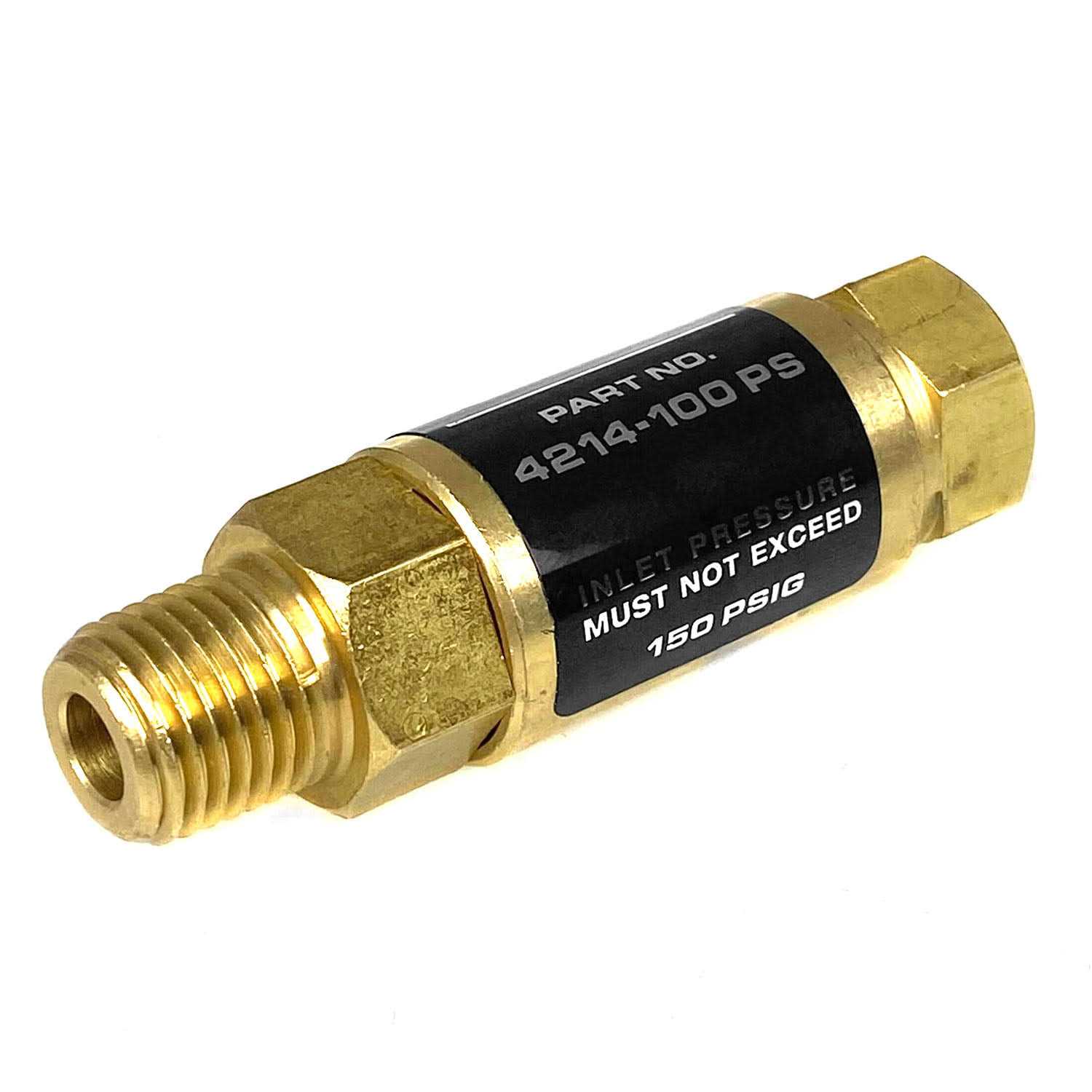 Coilhose Pneumatics 4214-100PS 1/4 In-Line Preset Regulator - Image 5