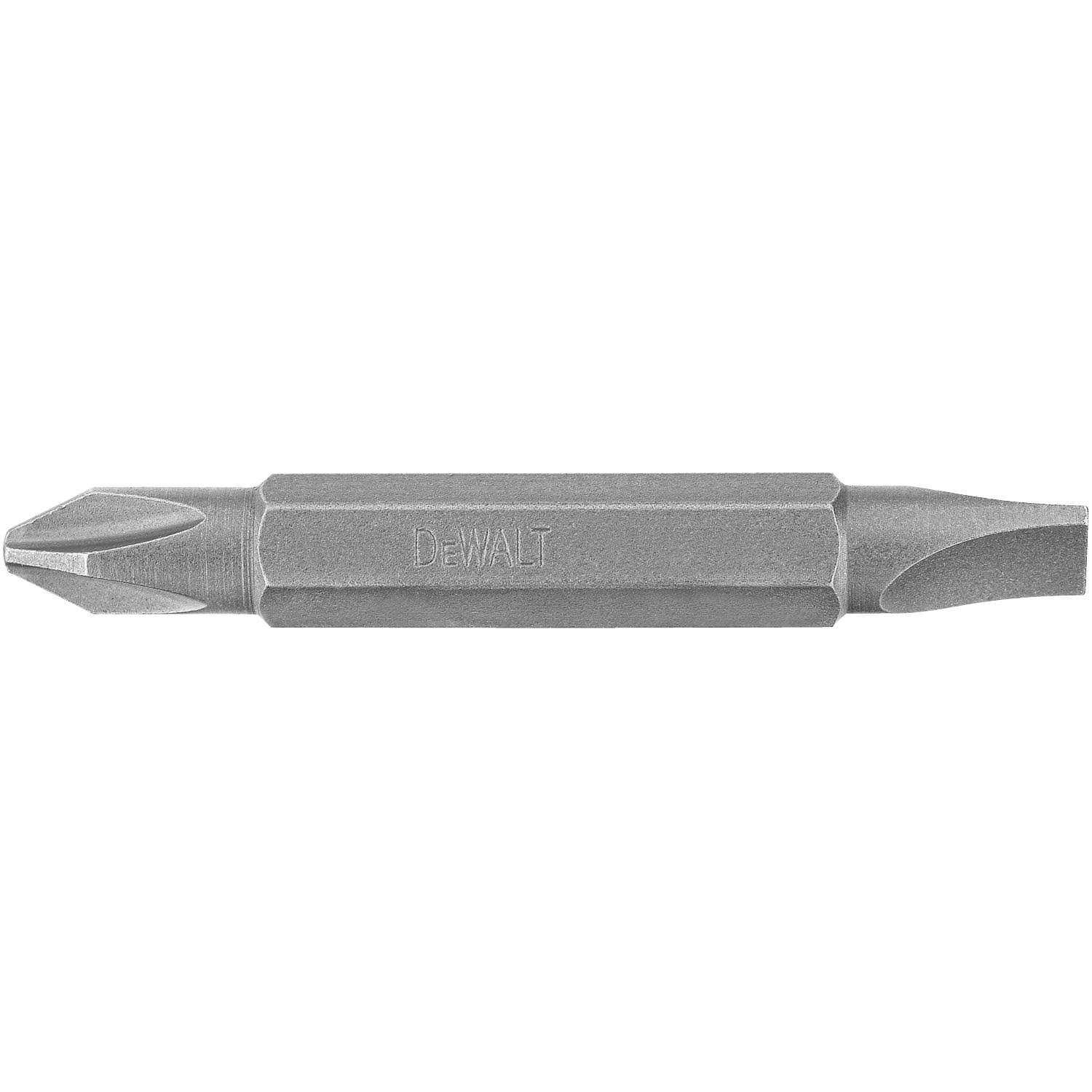 DEWALT DW2024B6 #2 Phillips/#8 Slotted Double-Ended Screwdriver Bit - Image 3