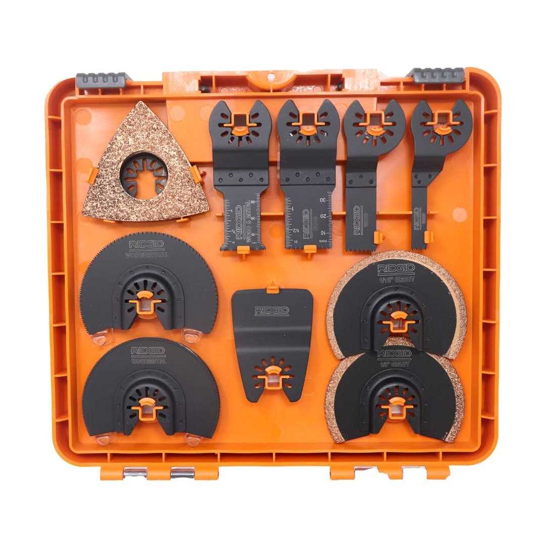 Ridgid Jobmax Oscillating Multi-Tool Blade Accessory Kit - Image 3