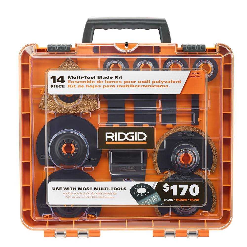 Ridgid Jobmax Oscillating Multi-Tool Blade Accessory Kit - Image 5