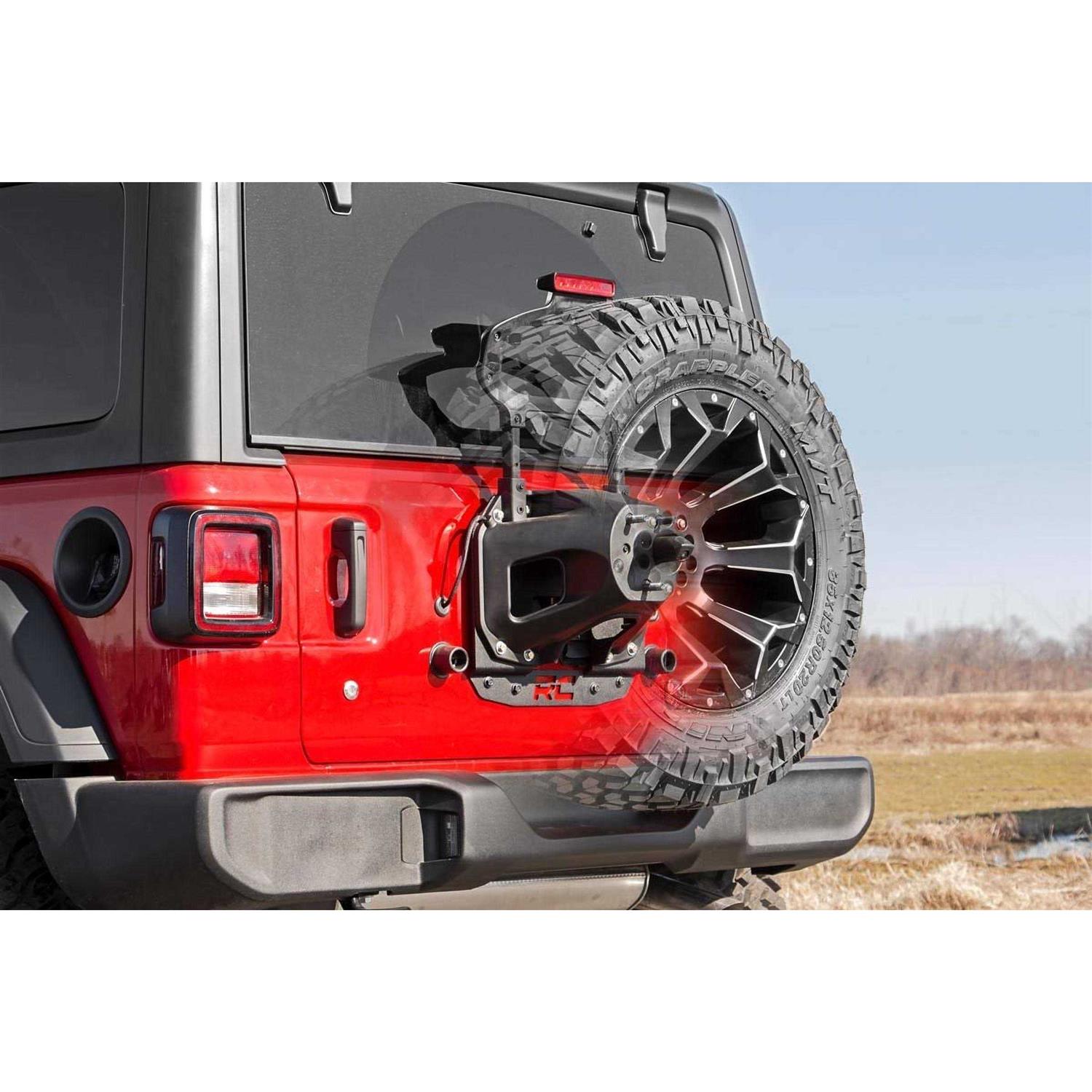Rough Country 10529 Spare Tire Relocation Bracket - Image 4