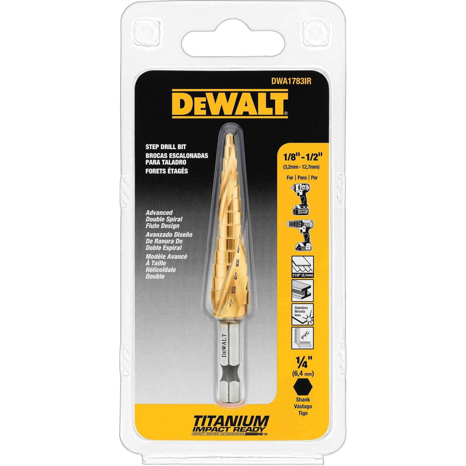 Dewalt DWA1783IR Impact Ready Step Drill Bit - Image 4