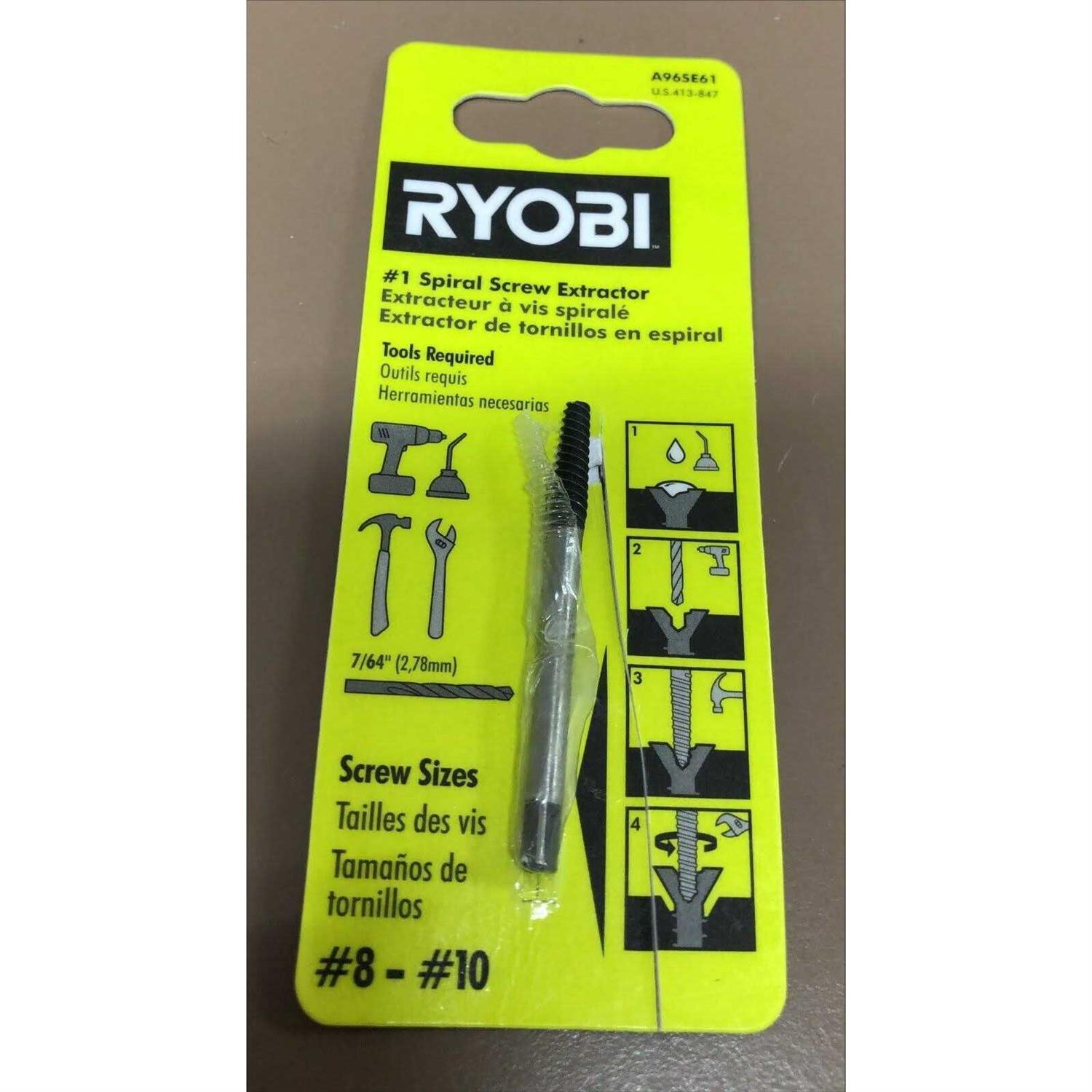 Ryobi No.1 Spiral Screw Extractor - Image 5